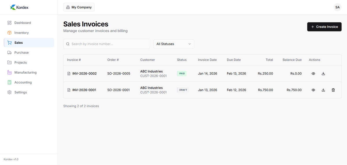 GST & VAT Compliant Invoicing Software